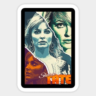 Sharon Tate Inspired Design Sticker